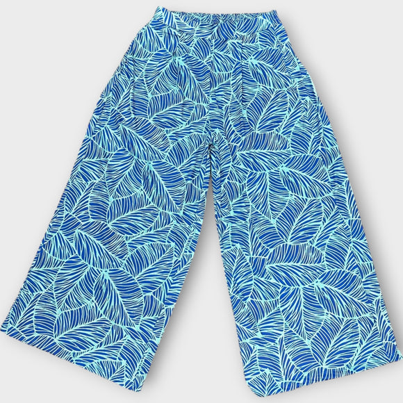 Island Design Breathable Wide Pants - 95%Polyester & 5% Spandex