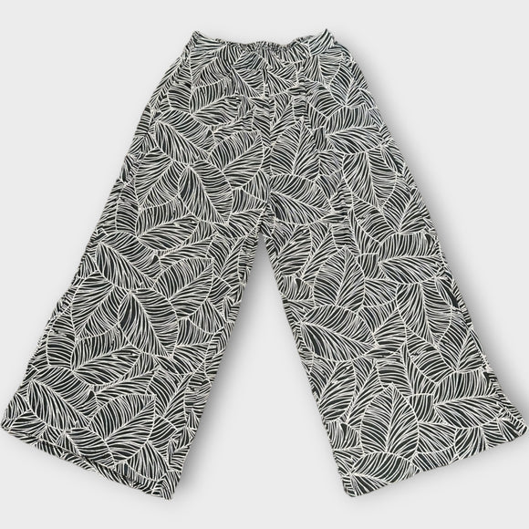 Island Design Breathable Wide Pants - 95%Polyester & 5% Spandex