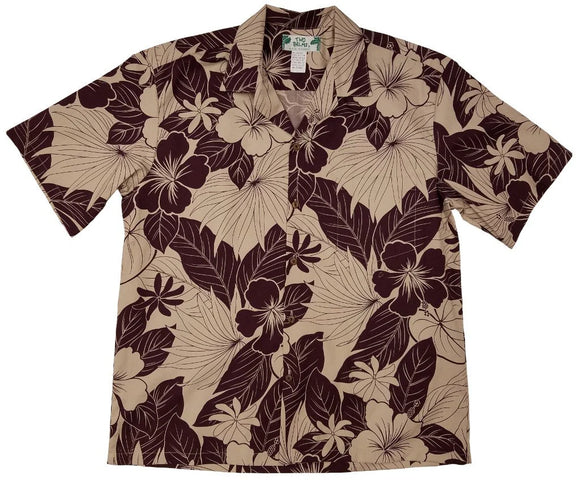 Hibiscus & Tiare Matching Outfits in Purple – Shirts & Dress