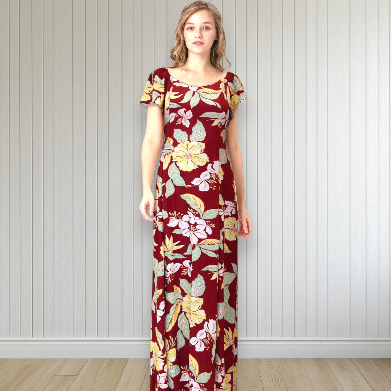 red hibiscus dress Hibiscus Dress Red
