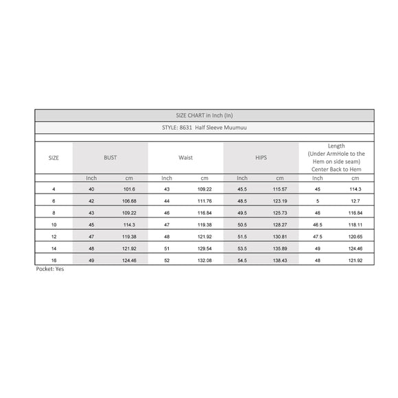 SizeChart