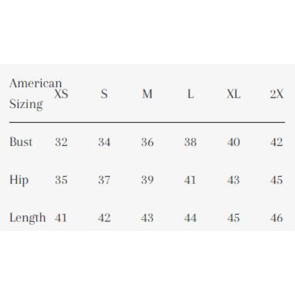 SizeChart