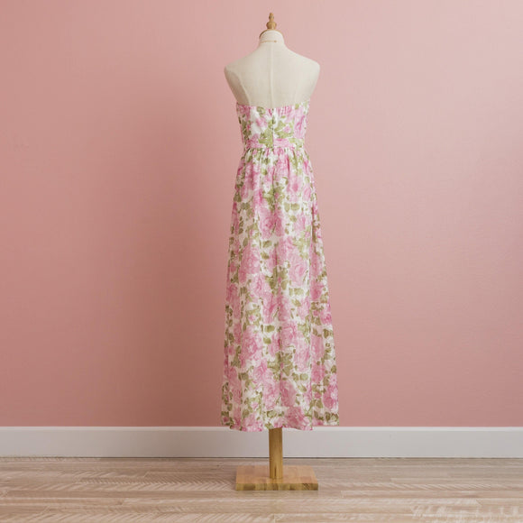 Floral Print Long Dress