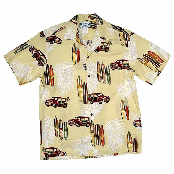 Hawaiian Retro Surf Board Car