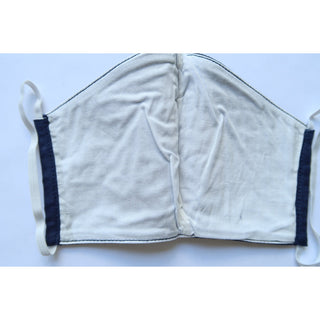 Pack (2pc) | Light Cotton Denim Fabric Facemasks | 3 layers M196 - Muumuu Outlet