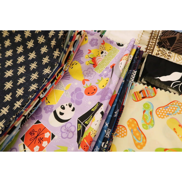 Scrap Print Fabric by Weight - 6.2oz - Muumuu Outlet