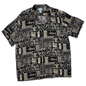 Vintage Style Hawaiian Shirt