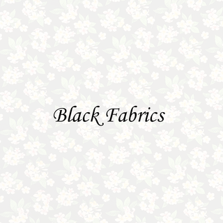 Black Hawaiian Fabrics