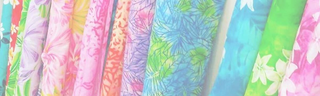 Hawaiian fabrics by colors