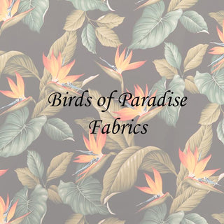 Birds of Paradise Print Fabrics