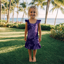 Purple Girl's Hawaiian Dress-1