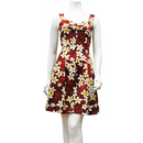 Plumeria Shower Cotton Sun Dress