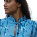 Kimono Sleeve Hawaiian Dress Bamboo