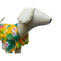 Yellow Pineapple Dog's Hawaiian Shirt | Yellow