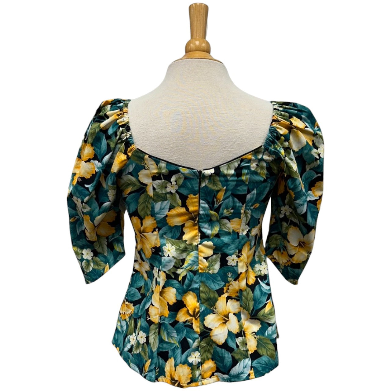 halfsleevetops_green yellow_hibiscus_4