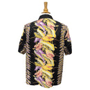 Vintage Anthurium Flower & Leaf Print Hawaiian Shirt | Vintage Aloha Shirts Brand: Kamehameha-4