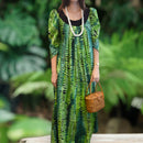 Beautiful Green Ferns Muumuu Dress