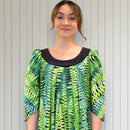 Beautiful Green Ferns Muumuu Dress