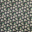 BlackHawaiianFabricwithWhitePlumeriaFlower