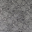 Black Turtle Polynesian Tribal Hawaiian Fabric – Bold Island Print Cotton-1