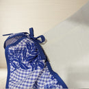 Blue Gingham Hawaiian Muumuu Dress Ohia Lehua