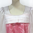 Blush Blossom Muumuu – White Eyelet & Maile Puakenikeni Print