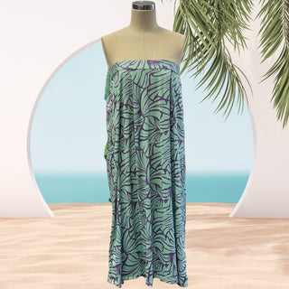 買う green-leaf Island Design Breathable Convertible Skirt - 95％Polyester ＆ 5％ Spandex
