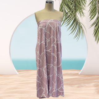 買う pink-hibiscus Island Design Breathable Convertible Skirt - 95％Polyester ＆ 5％ Spandex