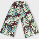 Island Design Breathable Wide Pants - 95％Polyester ＆ 5％ Spandex-5