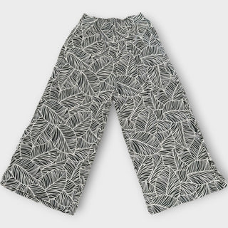 買う black-leaf Island Design Breathable Wide Pants - 95％Polyester ＆ 5％ Spandex