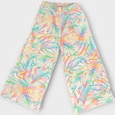 Island Design Breathable Wide Pants - 95％Polyester ＆ 5％ Spandex-8