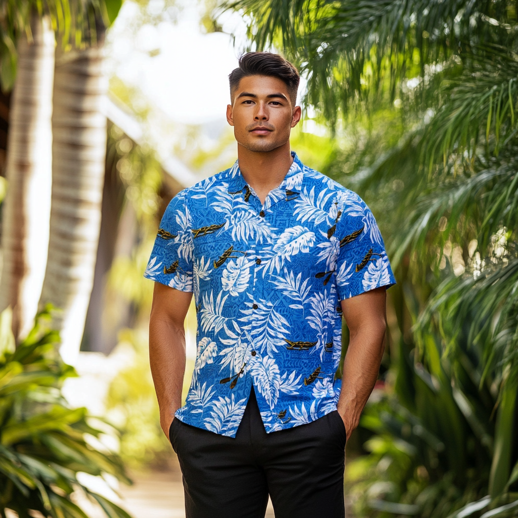 Canoe Polynesian Aloha Shirt