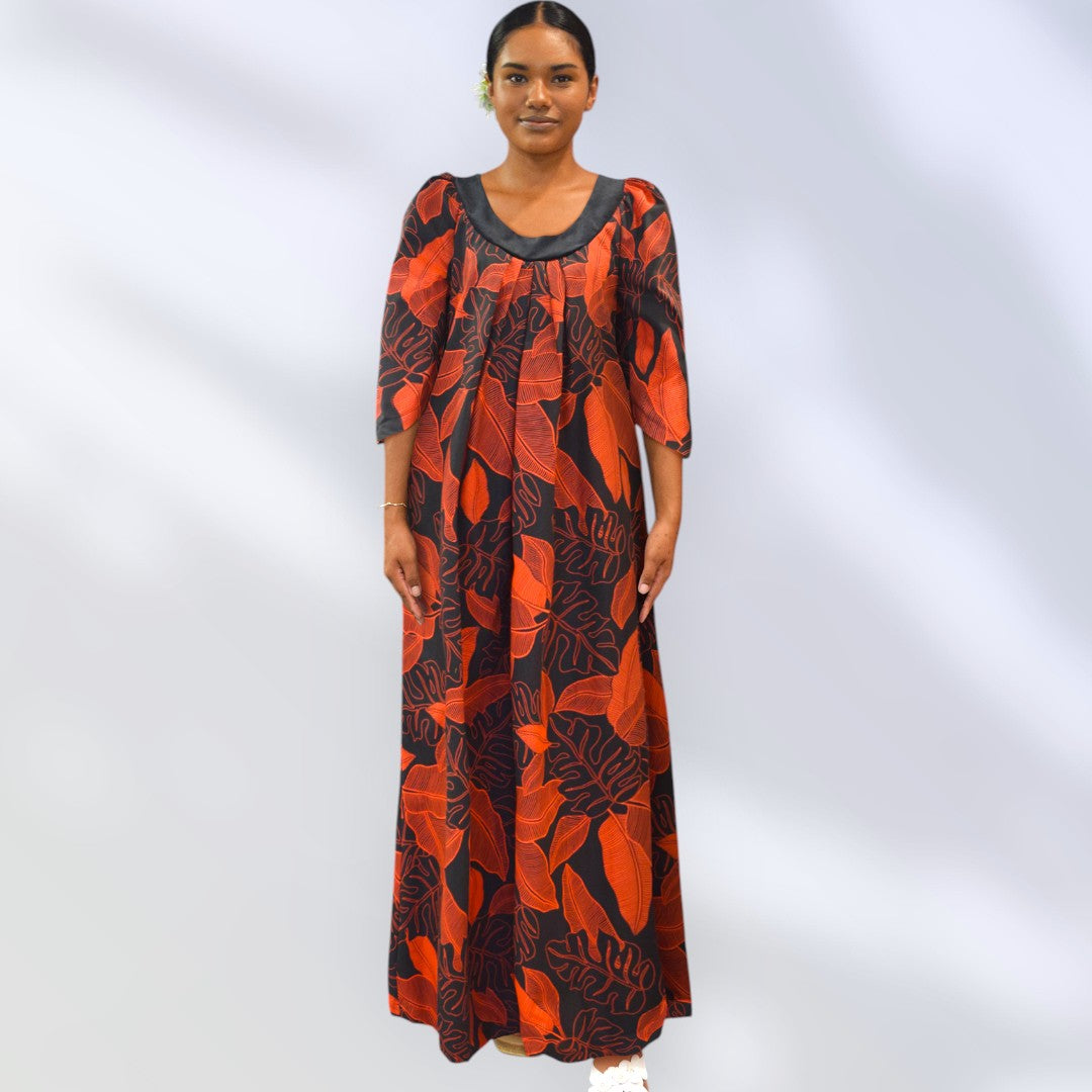 Crimson Shadow Muumuu Dress