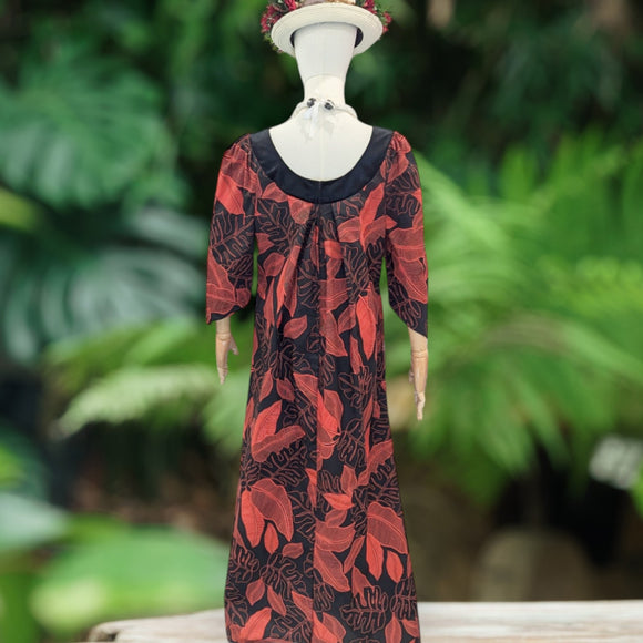 Crimson Shadow Muumuu Dress