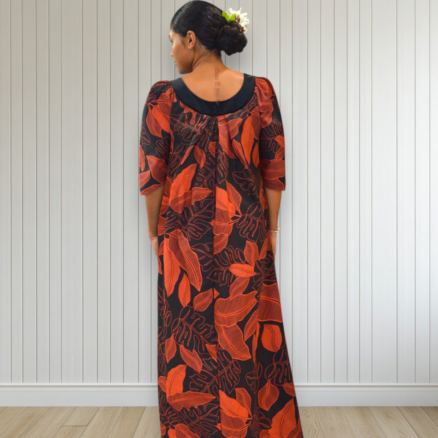 christmas muumuu dress ALAZA Christmas Poinsettia Flowers Moo Moos for Women Moomoo Nightgown House Dresses Mumu Long Sleeve Sleep Shirt Multicolor at Amazon Women's Clothing store