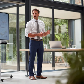 Dark Navy Suit Pants – Classic & Slim Fit | Formal, Funeral & Wedding Ready