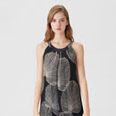 Elegant Round Neck Halter Sleeveless Summer Dress