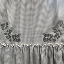 Gingham Hawaiian Muumuu Dress