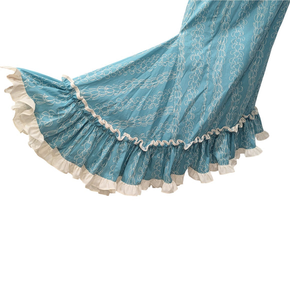 Traditional Hawaiian Holomuʻu – Beautiful Mermaid Line Hawaiian Dress | Made in Hawaii