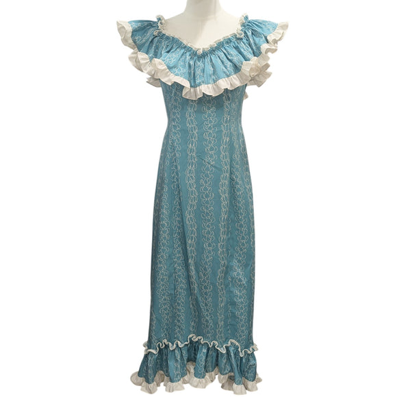 Traditional Hawaiian Holomuʻu – Beautiful Mermaid Line Hawaiian Dress | Made in Hawaii