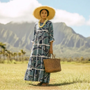 Hawaiian Breeze Maxi Dress / Muumuu Month Sale-2