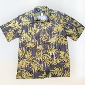 HawaiianVintageStyleShirt-CharcoalGray