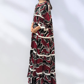 Hawaiian Breeze Maxi Dress