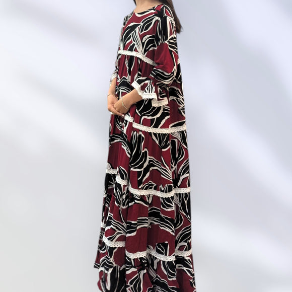 Hawaiian Breeze Maxi Dress