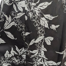 Traditional Hawaiian Holomuʻu – Elegant Flower Lei Print Mermaid Line Dress with Train | Made in Hawaii-14