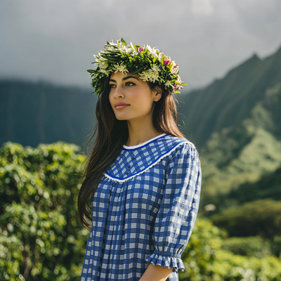 Hawaiian_Palaka_Long_Sleeve_Muumuu
