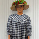 Rayon Palaka Muumuu Dress Lace