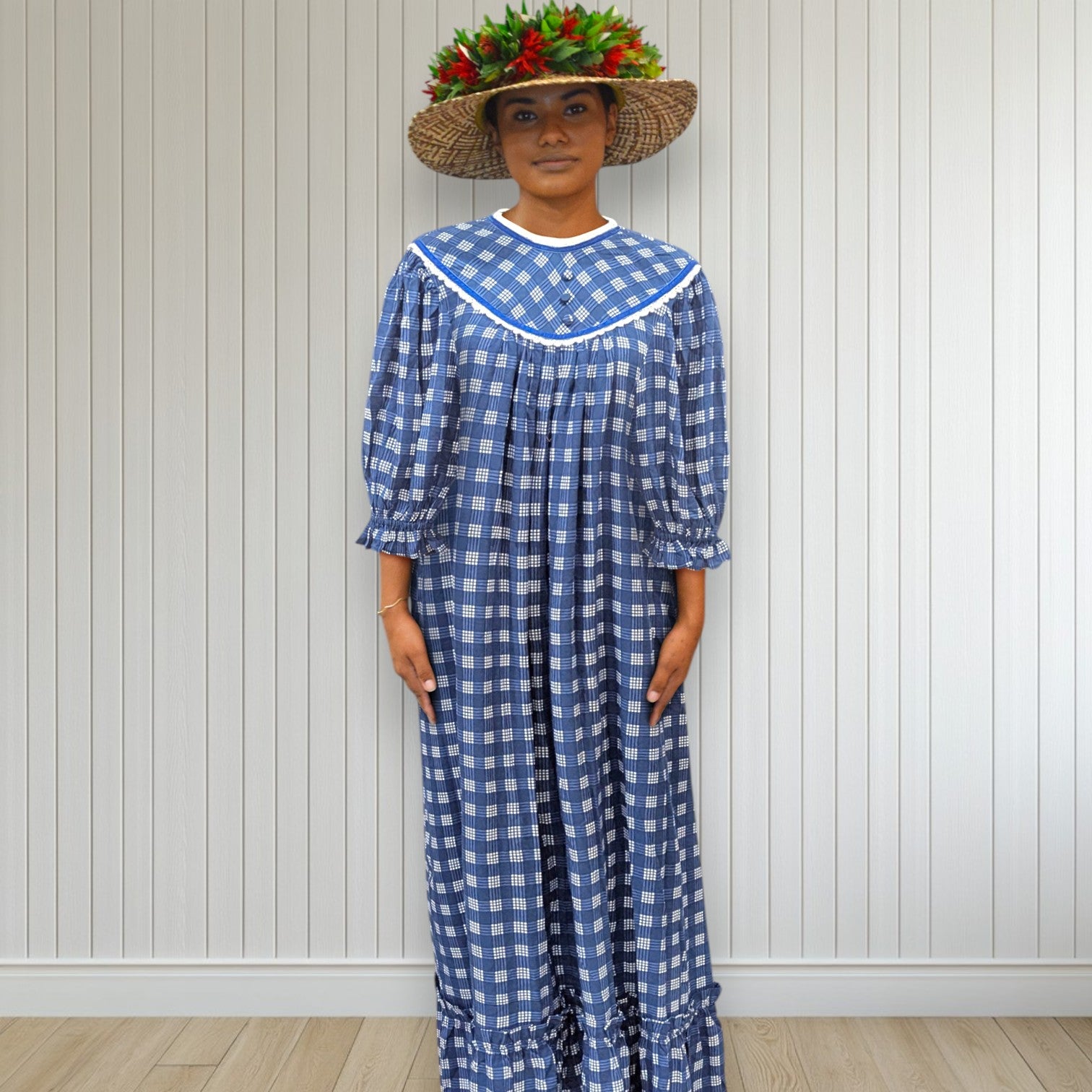 Princess Kaiulani Pāʻū Rider Maxi Dress – Versatile Peacock