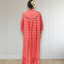 Rayon Palaka Muumuu Dress Lace