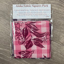 Hawaiian Palaka Quilt Scrap Fabric